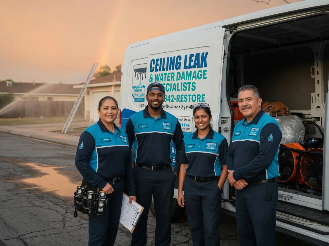 Ceiling Leak Cleanup company in Goddard, KS