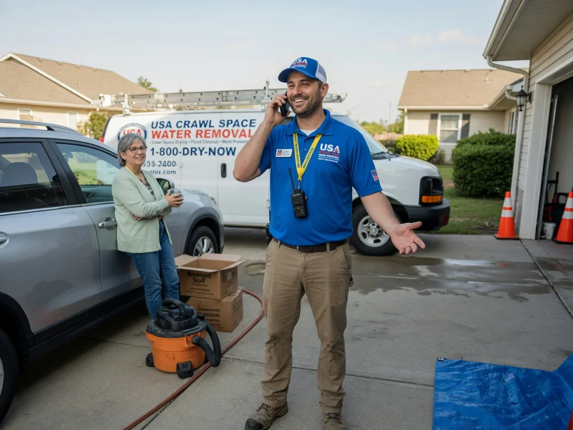 Crawl Space Water Removal Goddard, KS FAQs